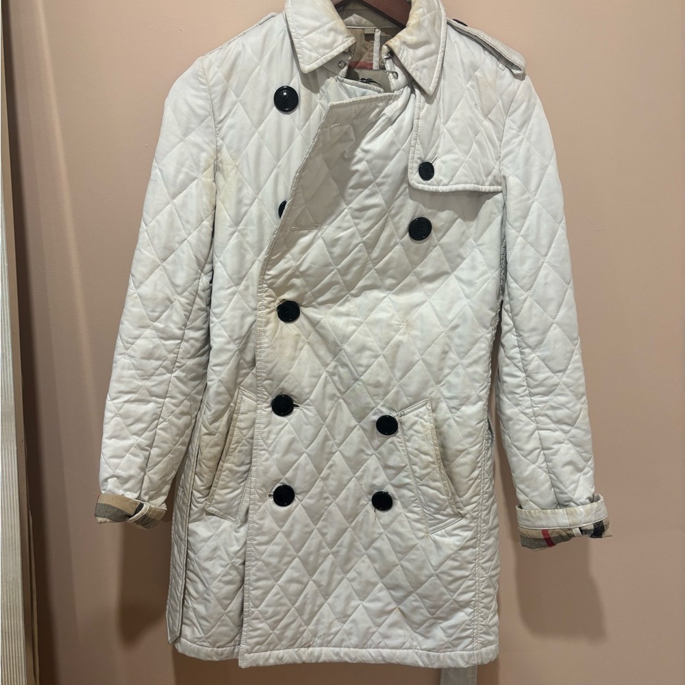 Burberry Quilted Trench Coat